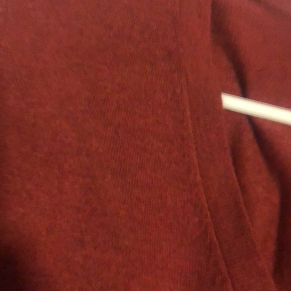GAP Cherry Red Cardigan Sweater V-Neck - Picture 6 of 6
